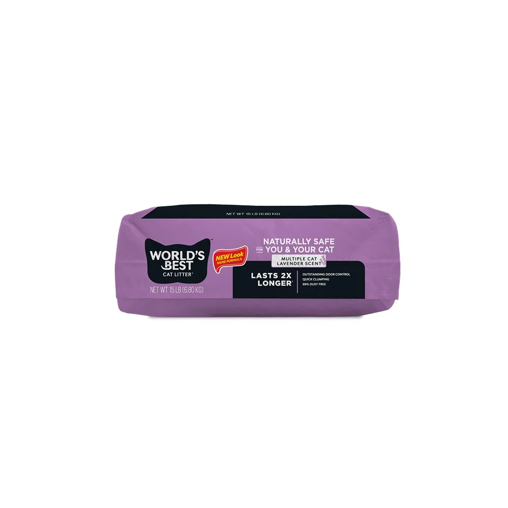 World's Best Multiple Cat Lavender Scented Cat Litter - Image 9