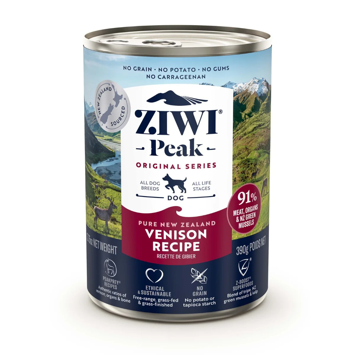 Ziwi Peak Venison Recipe Wet Dog Food - Image 2