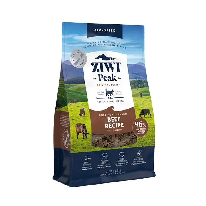 Ziwi Peak Air Dried Beef Recipe Dry Cat Food - Image 11