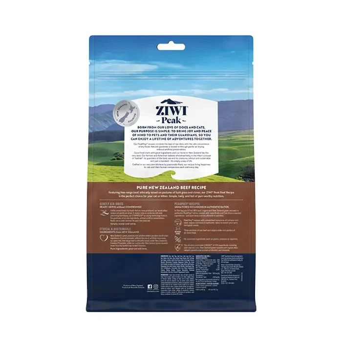 Ziwi Peak Air Dried Beef Recipe Dry Cat Food - Image 13