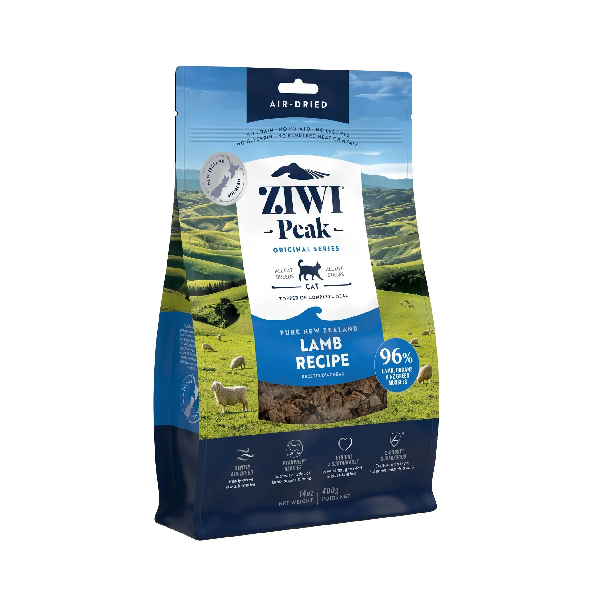 Ziwi Peak Air Dried Lamb Recipe Dry Cat Food - Image 11