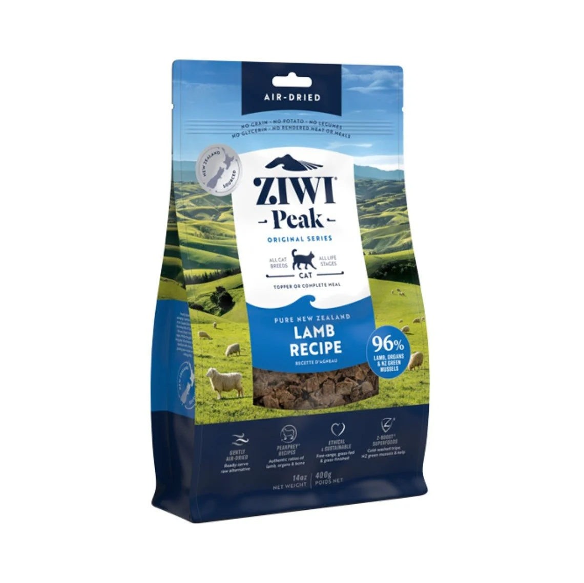 Ziwi Peak Air Dried Lamb Recipe Dry Cat Food - Image 5