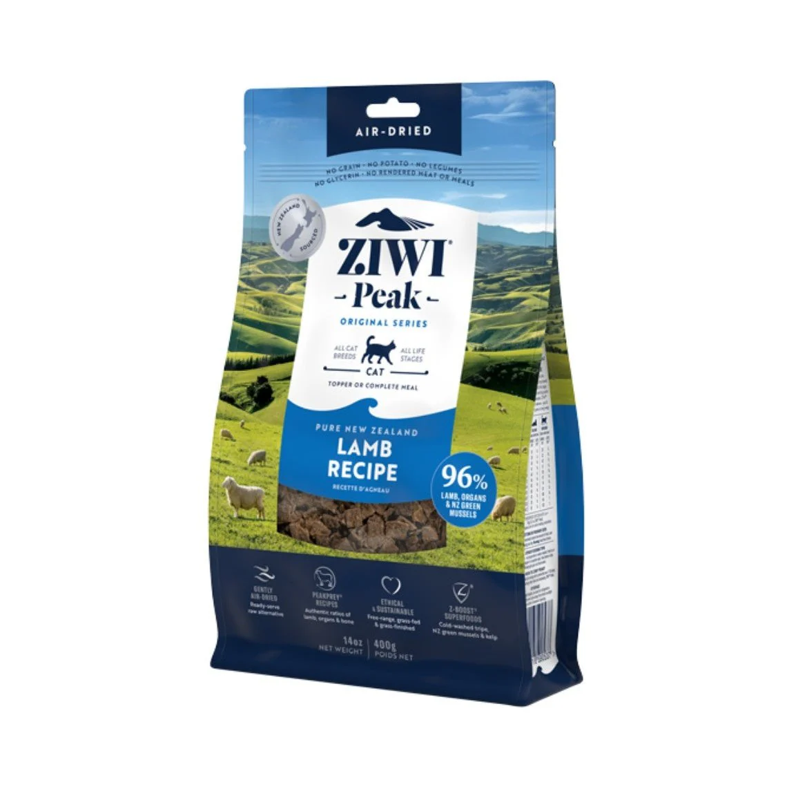 Ziwi Peak Air Dried Lamb Recipe Dry Cat Food - Image 6