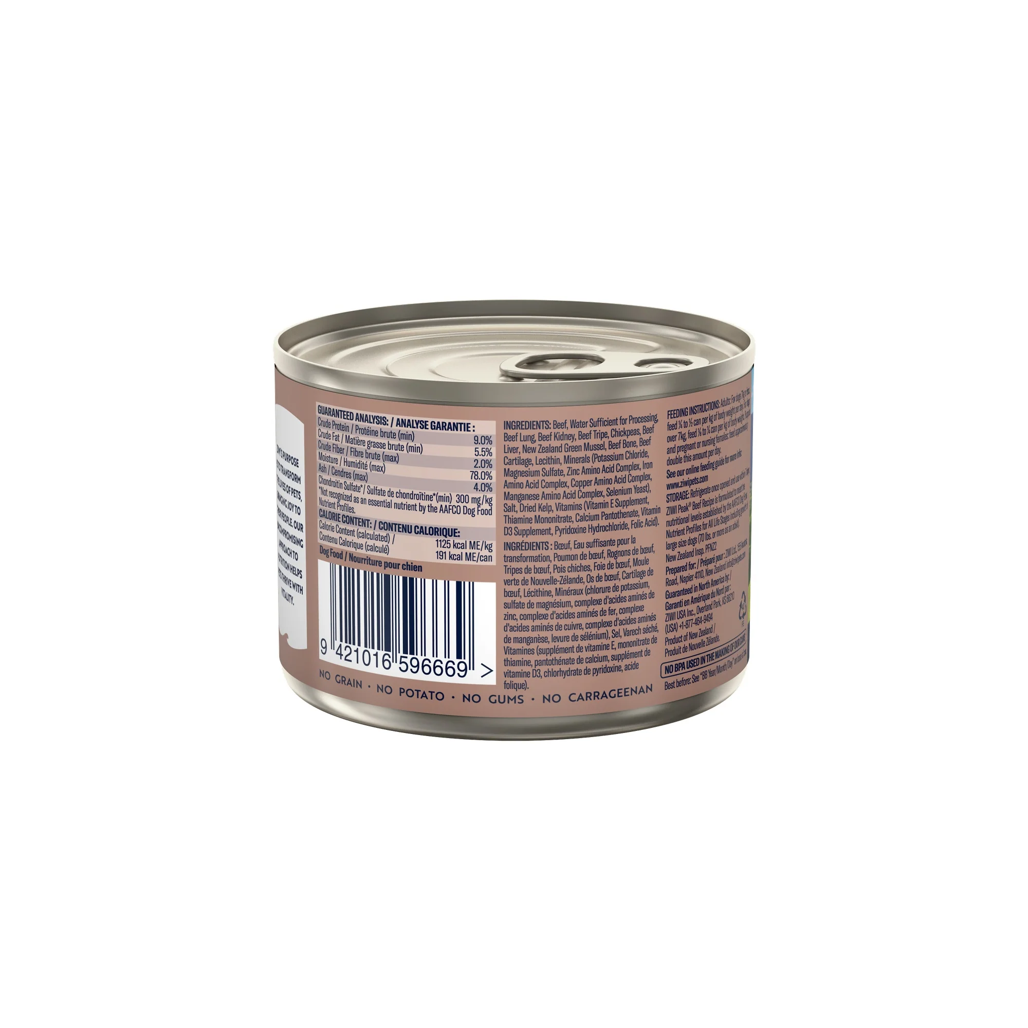Ziwi Peak Beef Recipe Wet Dog Food - Image 10