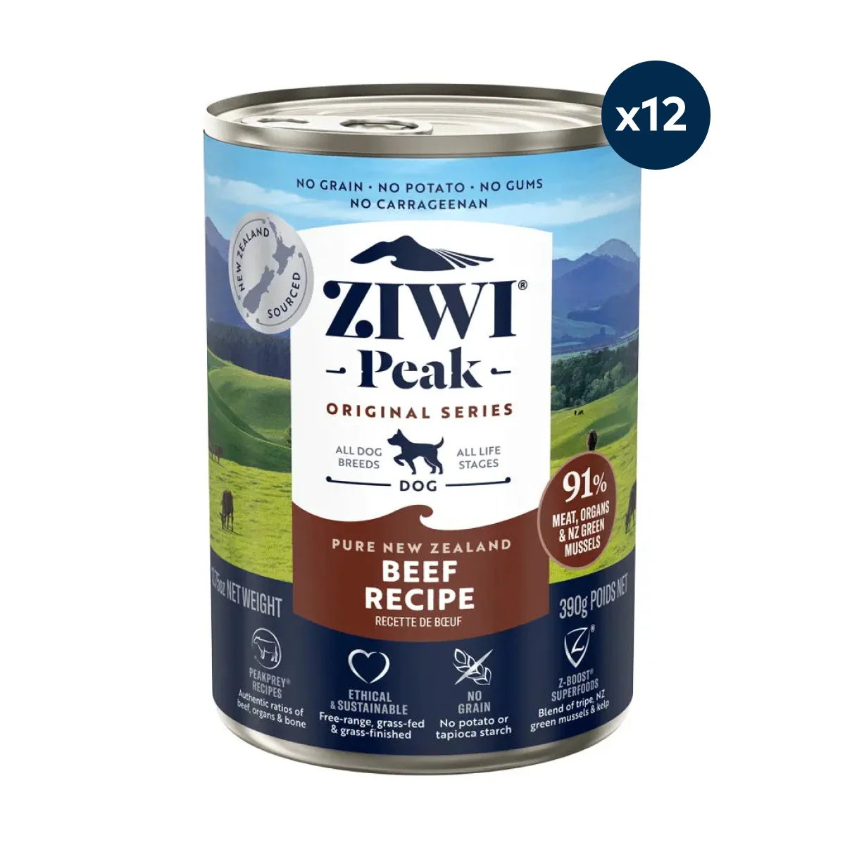 Ziwi Peak Beef Recipe Wet Dog Food - Image 3