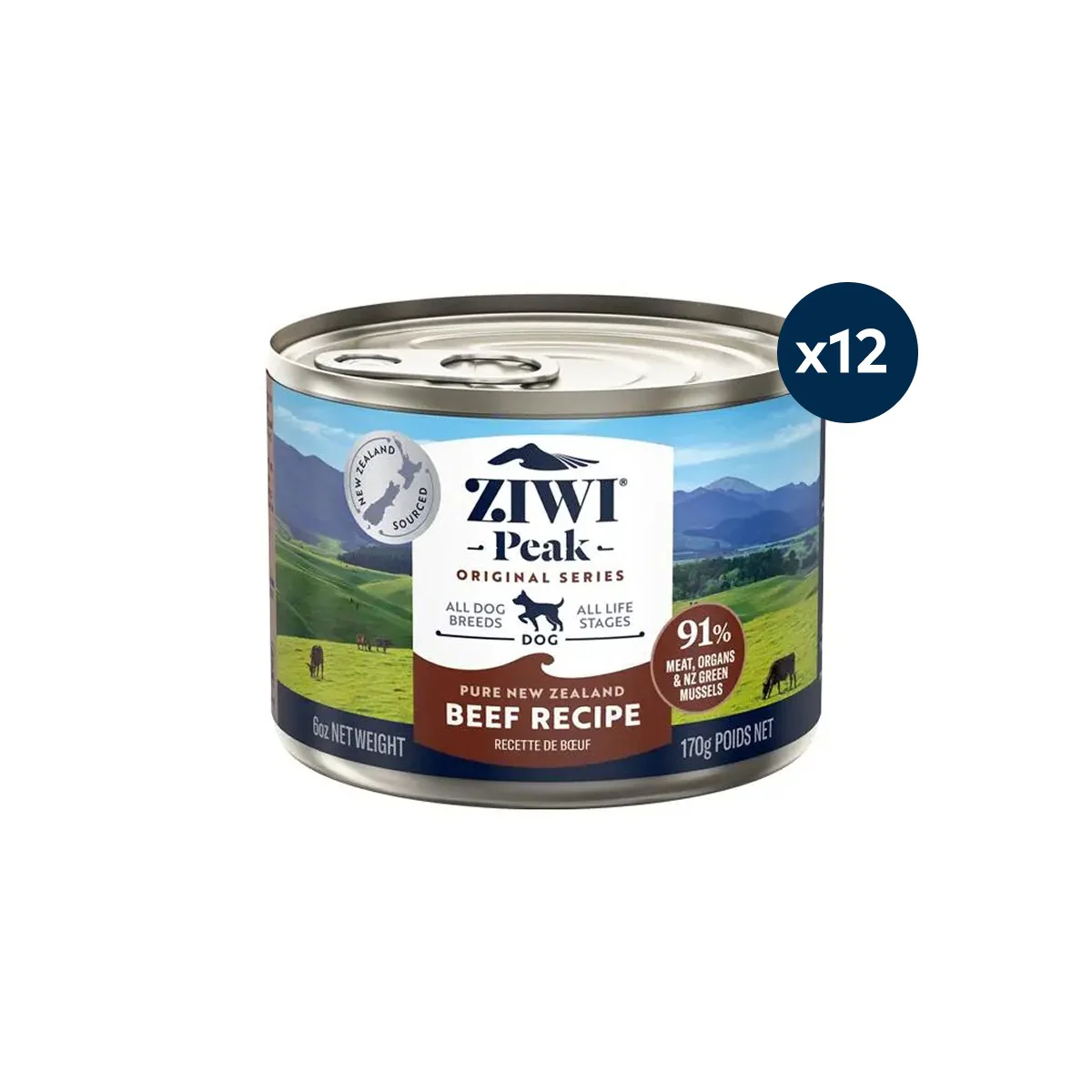 Ziwi Peak Beef Recipe Wet Dog Food - Image 4