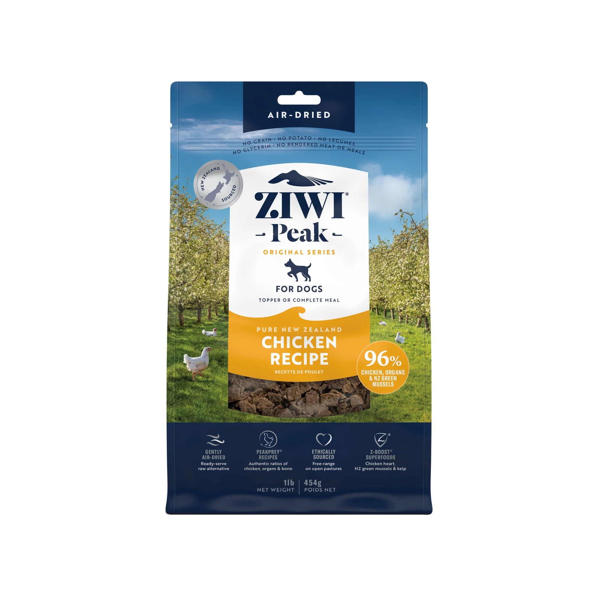 Ziwi Peak Air Dried Chicken Recipe Dry Dog Food - Image 4