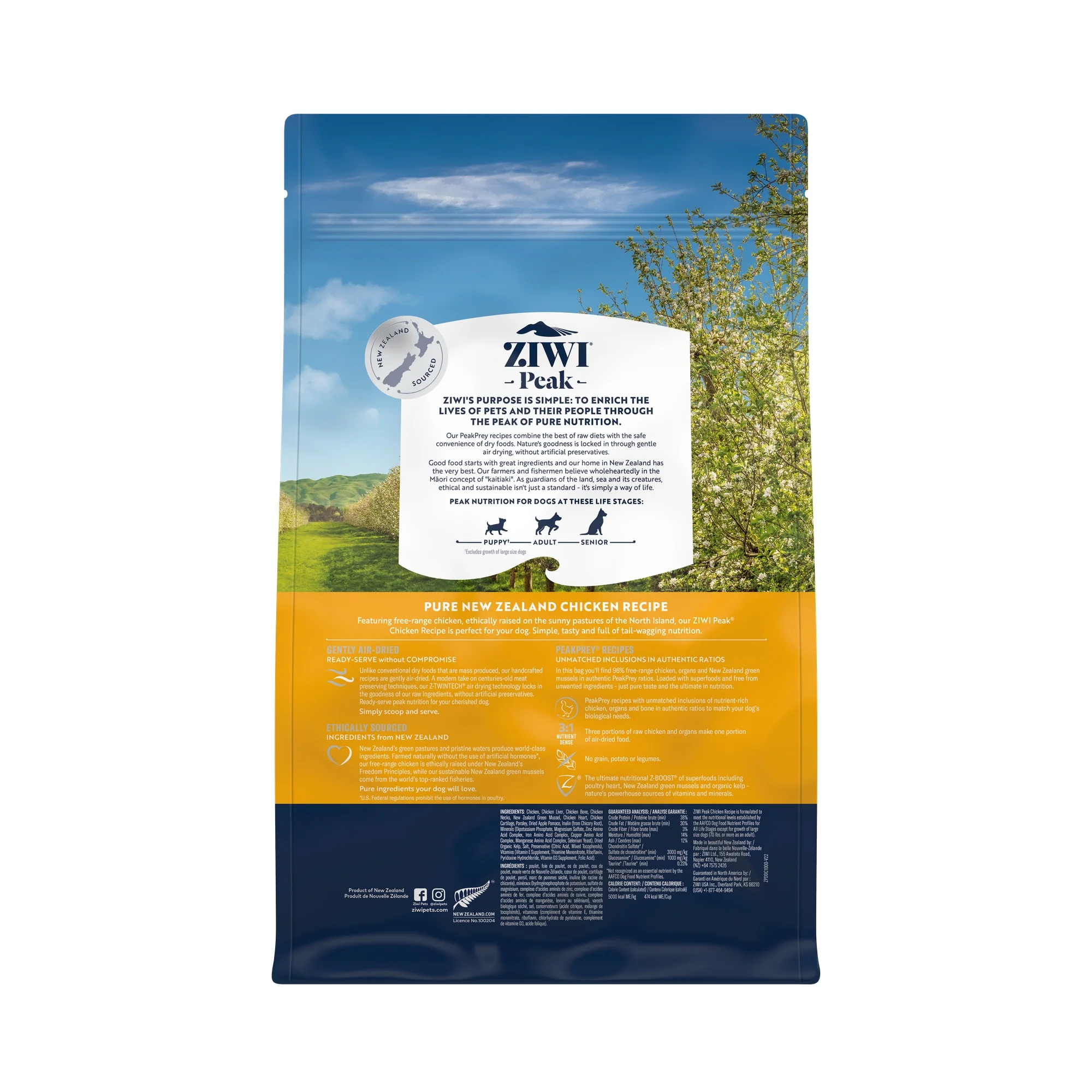 Ziwi Peak Air Dried Chicken Recipe Dry Dog Food - Image 6