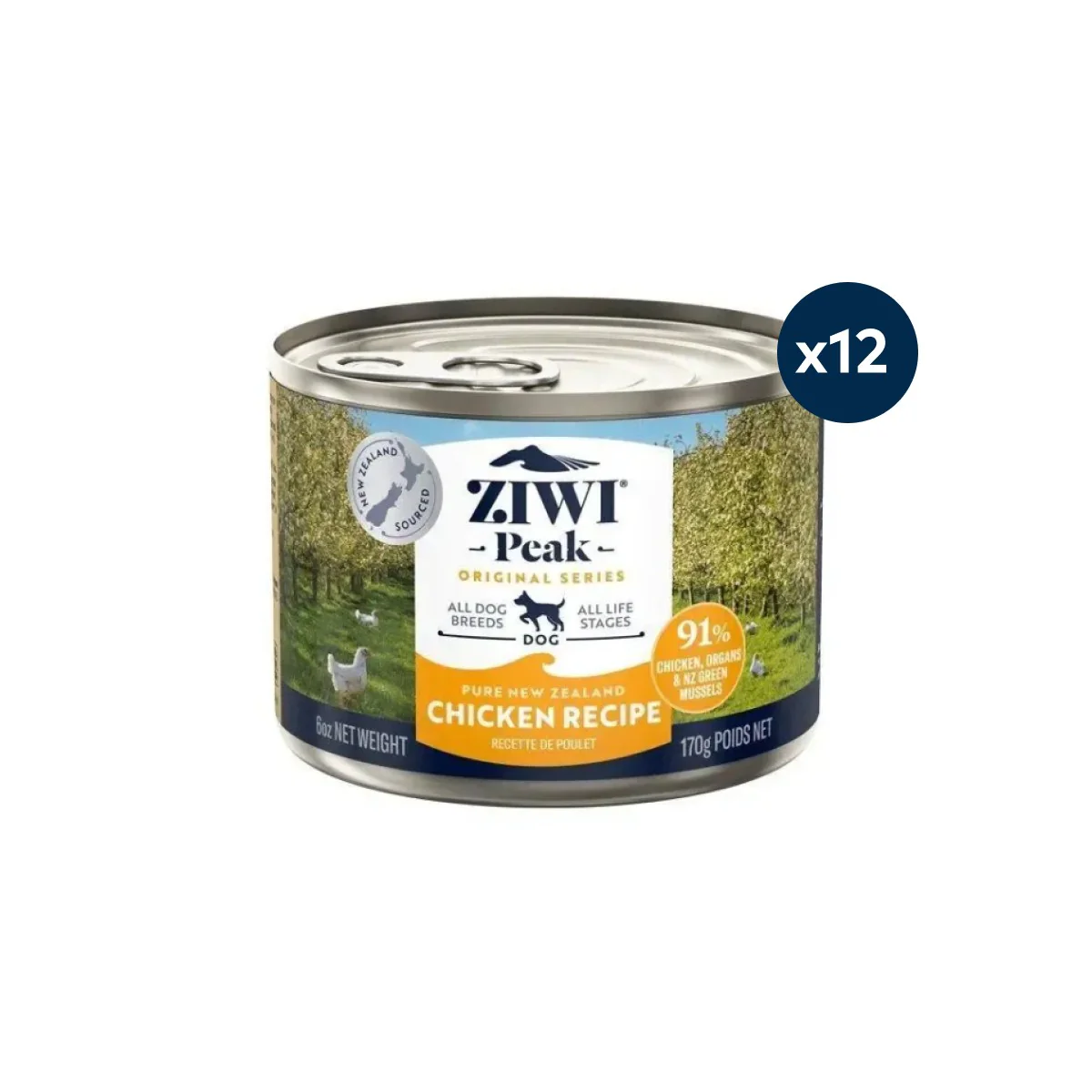 Ziwi Peak Chicken Recipe Wet Dog Food - Image 2
