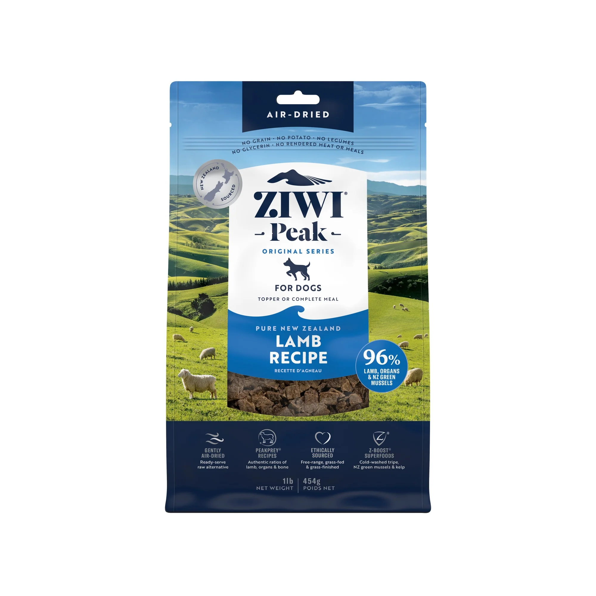 Ziwi Peak Air Dried Lamb Recipe Dry Dog Food - Image 10