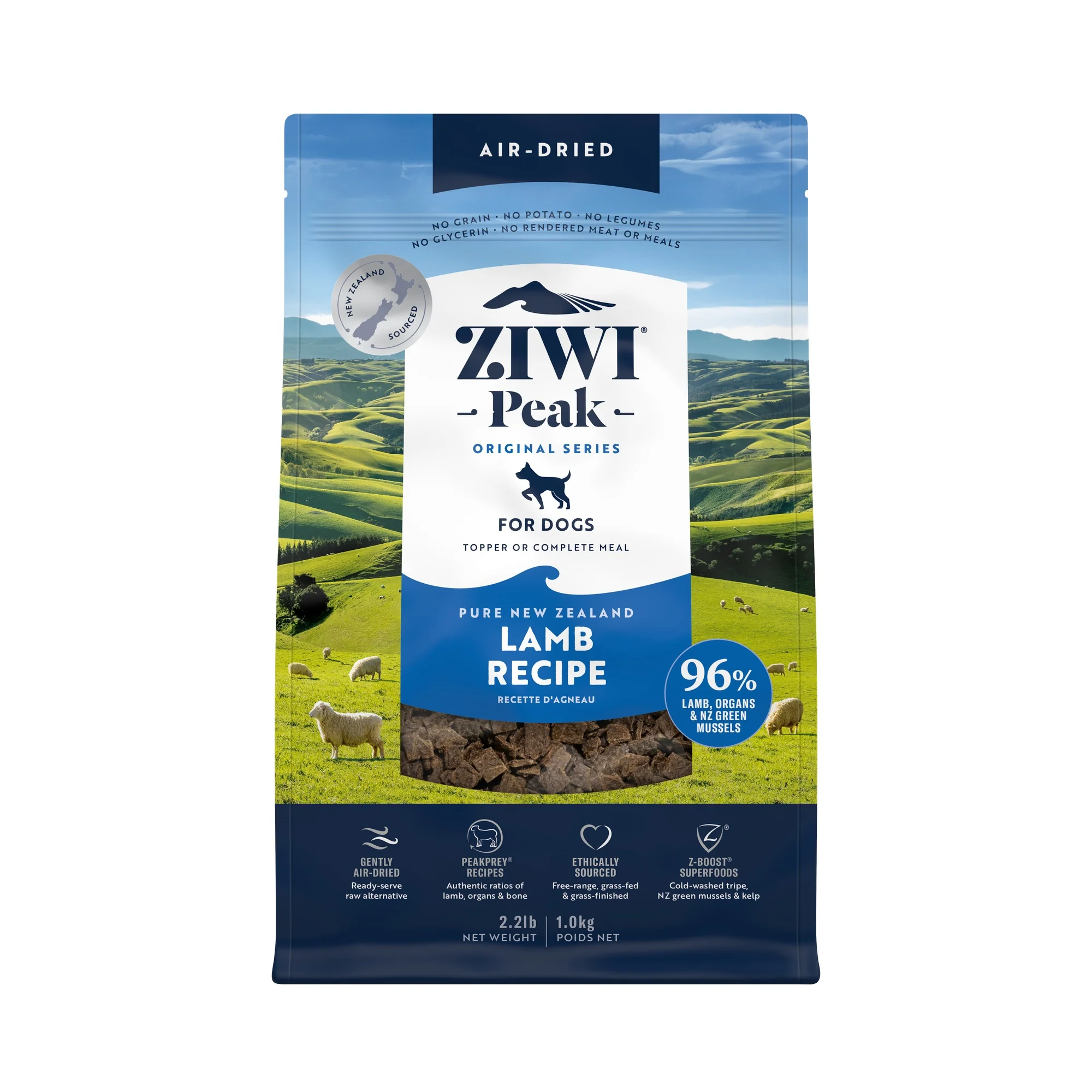 Ziwi Peak Air Dried Lamb Recipe Dry Dog Food - Image 11