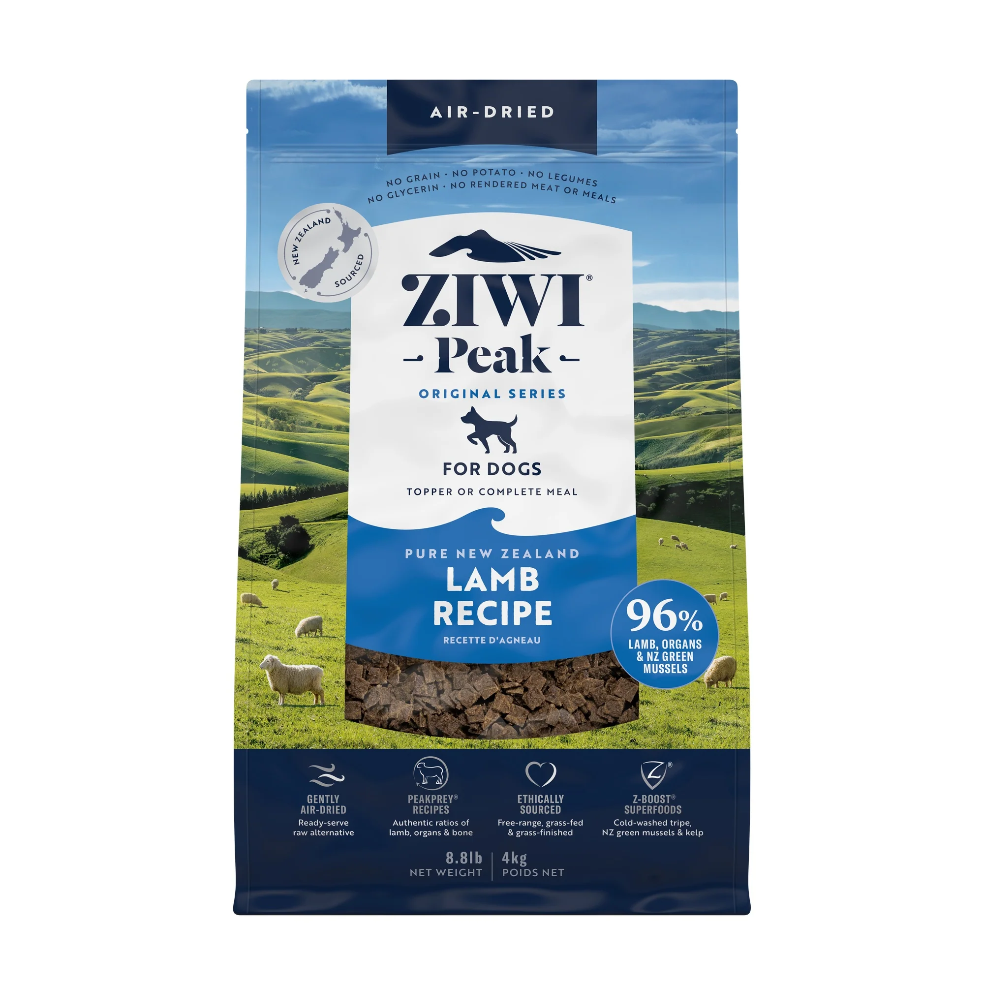 Ziwi Peak Air Dried Lamb Recipe Dry Dog Food - Image 12