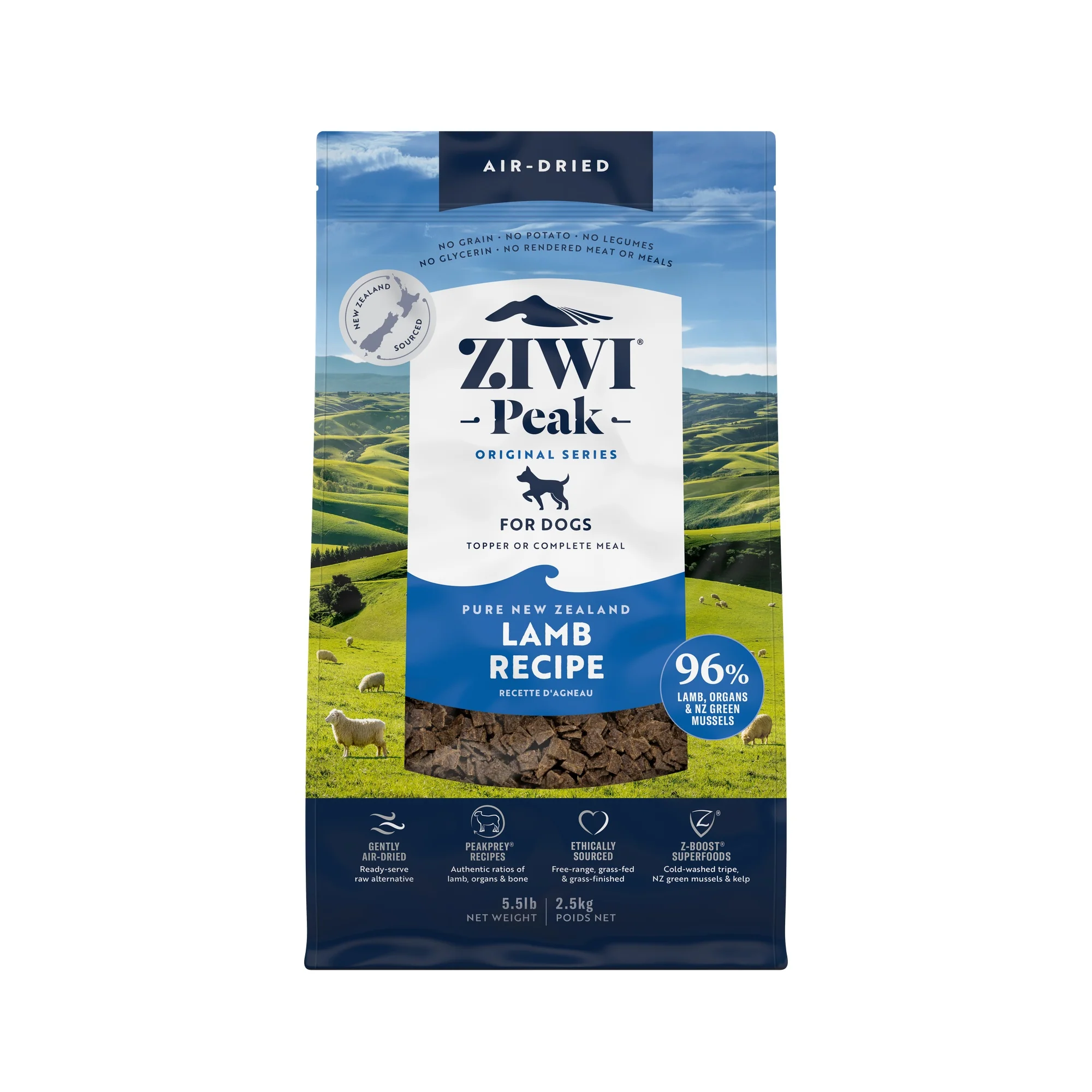 Ziwi Peak Air Dried Lamb Recipe Dry Dog Food - Image 13