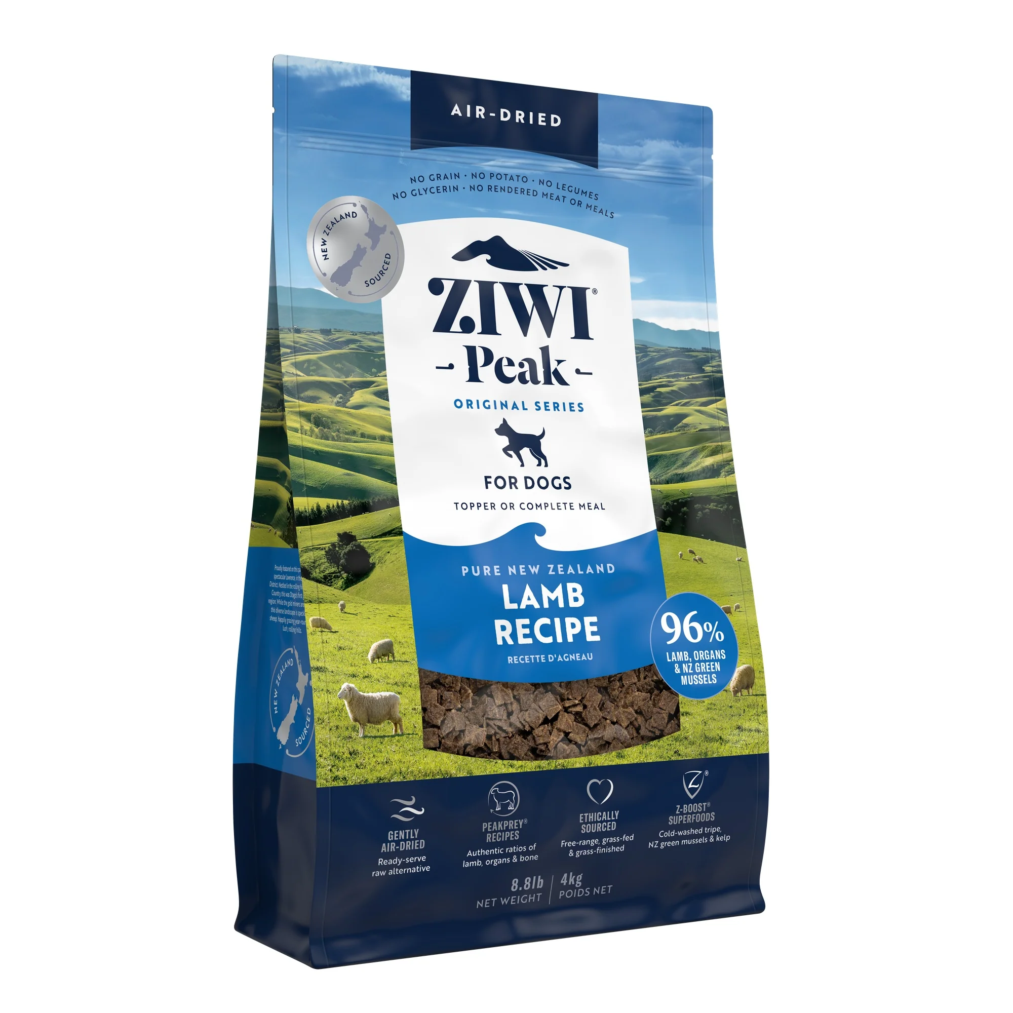Ziwi Peak Air Dried Lamb Recipe Dry Dog Food - Image 28