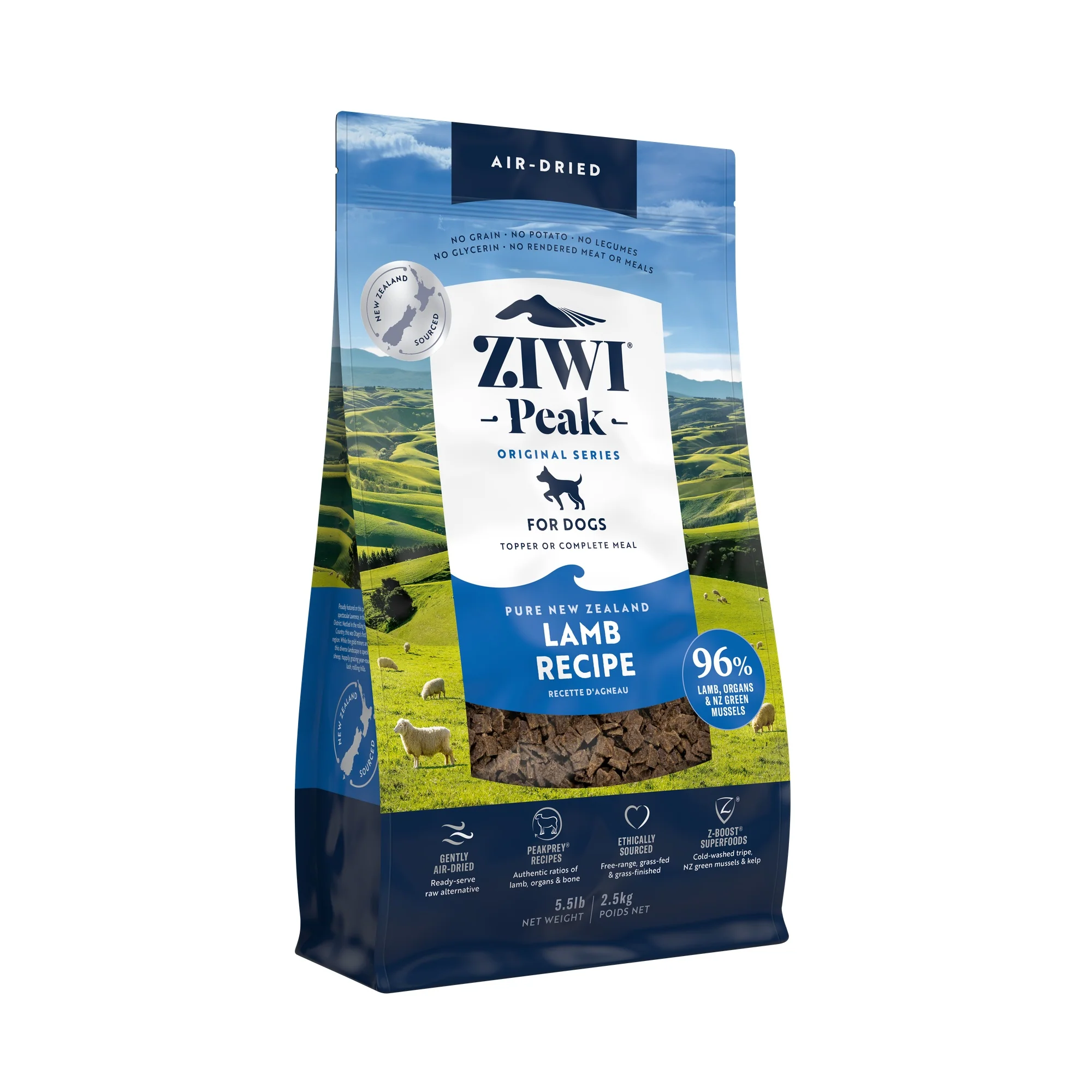 Ziwi Peak Air Dried Lamb Recipe Dry Dog Food - Image 40