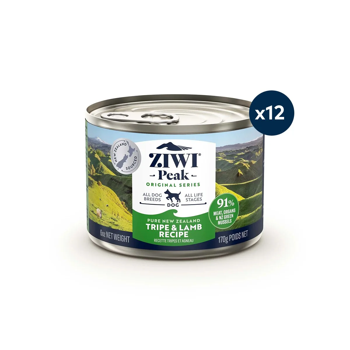 Ziwi Peak Tripe & Lamb Recipe Wet Dog Food - Image 2