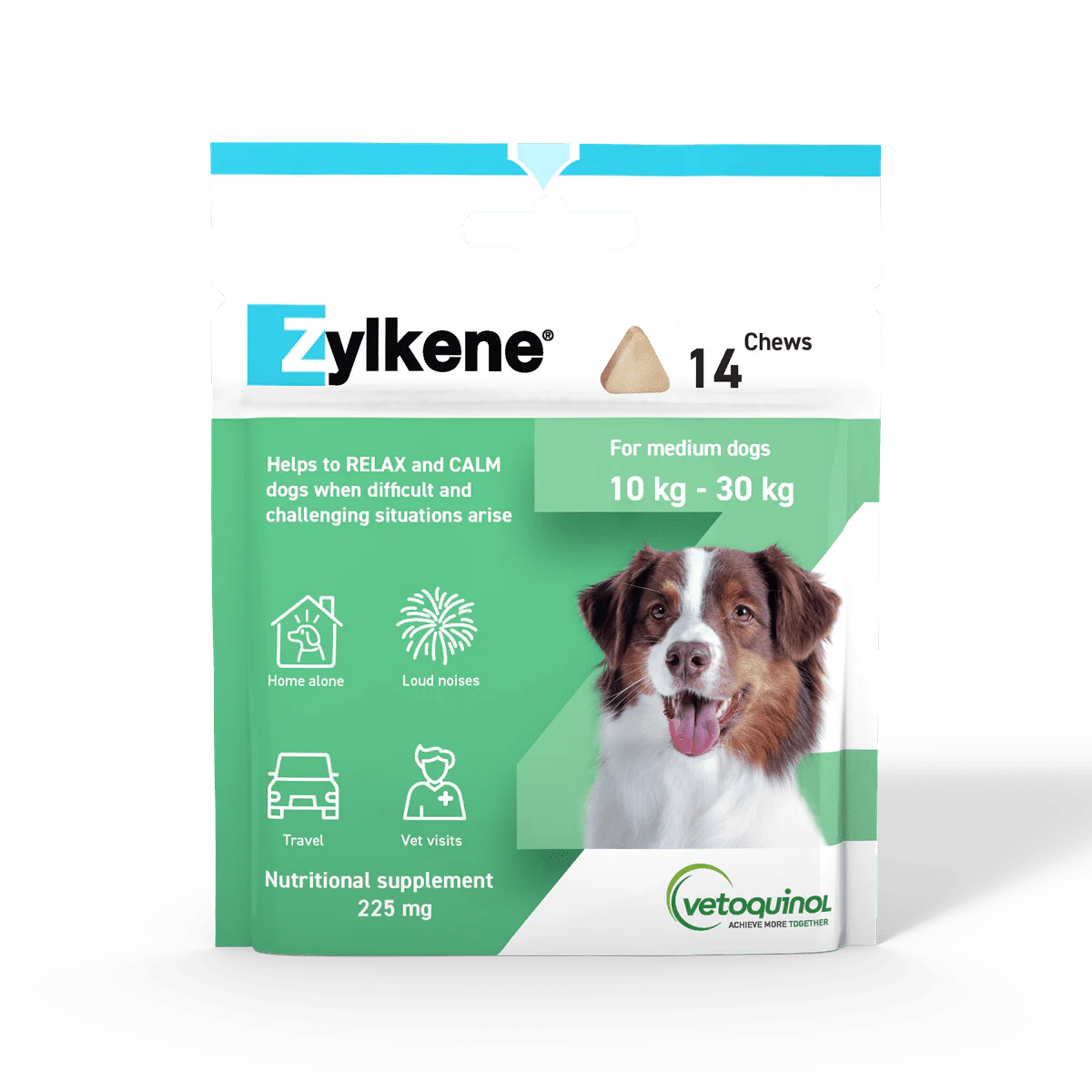 ZYLKENE Chews Puppies & Dogs 10-30kgs 225mg